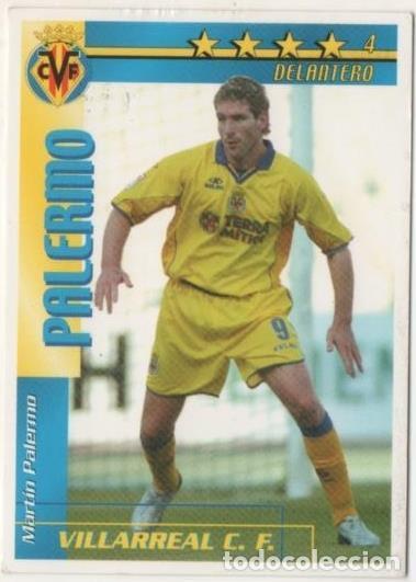 Coleccionismo deportivo: Cromo E00196: Fichas de la Liga 2003, Palermo: Vilarreal C.F. Delantero - LFP
