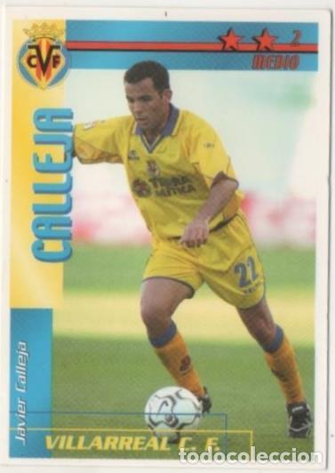 Coleccionismo deportivo: Cromo E00208: Fichas de la Liga 2003, Calleja: Vilarreal F.C. Medio - LFP