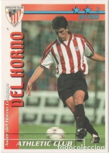Coleccionismo deportivo: Cromo E00041: Fichas de la LIga 2003, Del Horno: Atletic Club Bilbao. Defensa - LFP