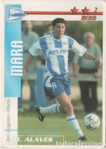 Coleccionismo deportivo: Cromo E00008: Fichas de la Liga 2003, Mara: D. Alaves. Medio - LFP