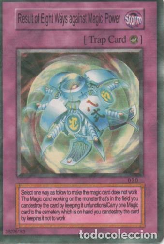 Sammelleidenschaft Sport: Cromo E001439: Trading Cards. Yu Gi Oh! Trading Card Game, Result Eight Ways against Magic Power - N