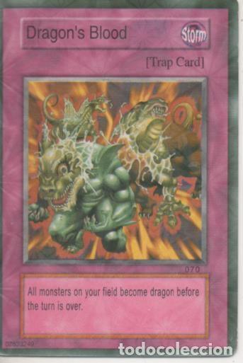 Sports collectibles: Cromo E001434: Trading Cards. Yu gi Oh! Trading Card Game, Dragon's Blood - NULL