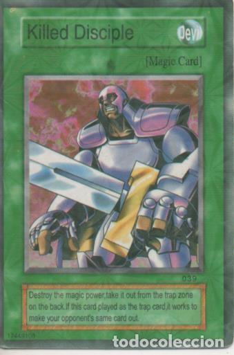 Sports collectibles: Cromo E001429: Trading Cards. Yu Gi Oh! Trading Card Game, Killed Disciple - NULL