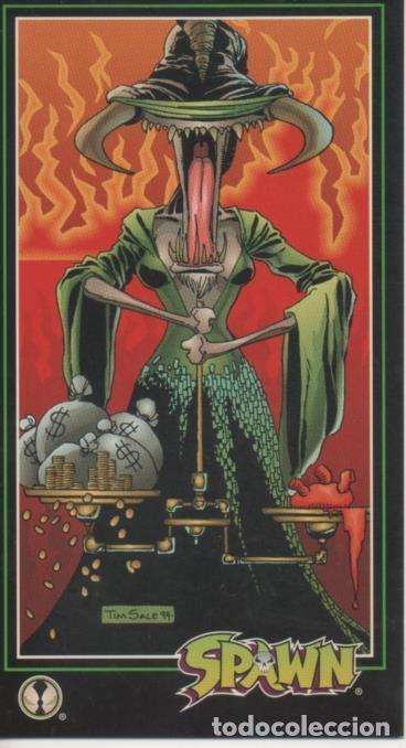 Sports collectibles: Cromo E001593: Trading Cards. Spawn n&ordm; 58. Scales of Injustice - Tim Sale