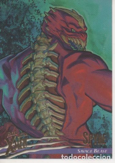 Sports collectibles: Cromo E001542: Trading Cards. Fleer Ultra X-Men n&ordm; 98. Spyne, Savage Beast - Brian Stelfreeze