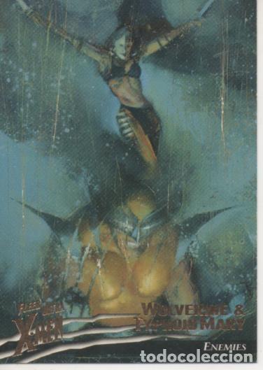 Sammelleidenschaft Sport: Cromo E001523: Trading Cards. Fleer Ultra X-Men n&ordm; 72. Wolverine & Typhoid Mary, Enemies - Denis Cal