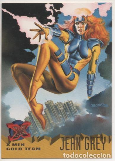 Colecionismo desportivo: Cromo E001231: Trading Cards '95 Fleer Ultra n&ordm; 102. X-Men, Gold Team-Jean Grey - Boris Vallejo