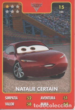 Colecionismo desportivo: Cromo E001395: Trading Cards. Disney. Pixar. Cars n&ordm; 15, Natalie certain - Disney-Pixar
