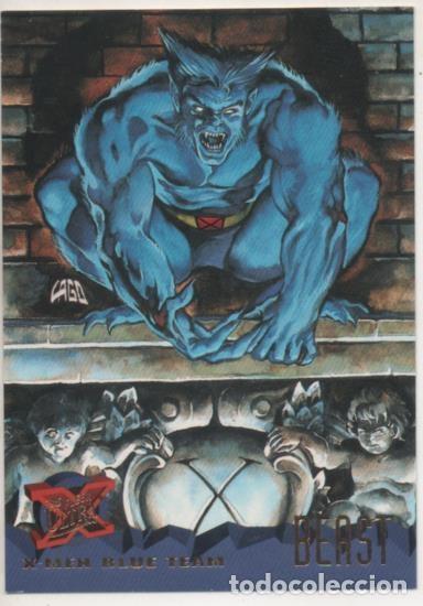 Colecionismo desportivo: Cromo E001227: Trading Cards '95 Fleer Ultra n&ordm; 94. X-Men, Blue Team-Beast - Ray Lago