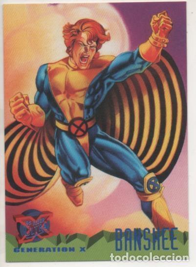 Colecionismo desportivo: Cromo E001208: Trading Cards '95 Fleer Ultra n&ordm; 70. X-Men, Generation-X, Banshee - Robert Rodriguez