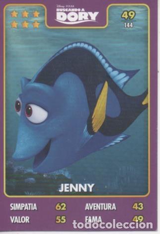 Coleccionismo deportivo: Cromo E001385: Trading Cards. Disney.Pixar. Busando a Dory n&ordm; 49, Jenny - Disney-Pixar