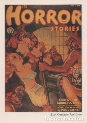 Sammelleidenschaft Sport: Cromo E001984: Cards. Women in Terror n&ordm; 41, Horror Stories - Varios