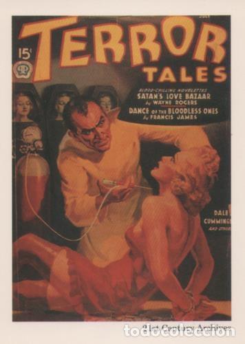 Sammelleidenschaft Sport: Cromo E001979: Cards. Women in Terror n&ordm; 36, Terror Tales - Varios