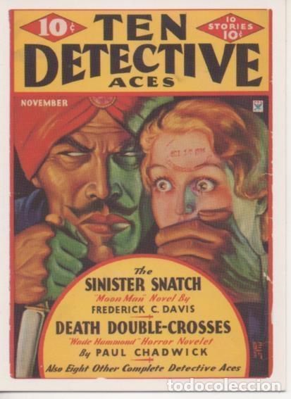 Sammelleidenschaft Sport: Cromo E001919: Cards. Bizarre Detective n&ordm; 11, The Sinister Snatch-Death Double-Crosses - Varios