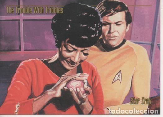 Sports collectibles: Cromo E002131: Trading Cards. Star Trek n&ordm; 62. The Trouble With Tribbles - Steve Gardner
