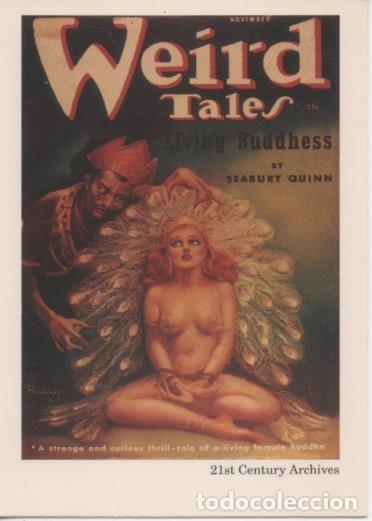 Sports collectibles: Cromo E002048: Trading Cards. Weird Tales n&ordm; 48, Living Buddhess - Margaret Brundage
