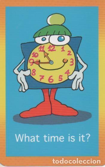 Coleccionismo deportivo: Cromo E001722: Cards. What time is it?. 11:45 - NULL
