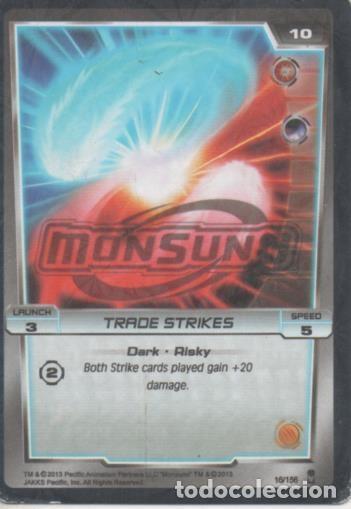 Coleccionismo deportivo: Cromo E001738: Trading Cards. Monsuno. Trade Strikes - NULL