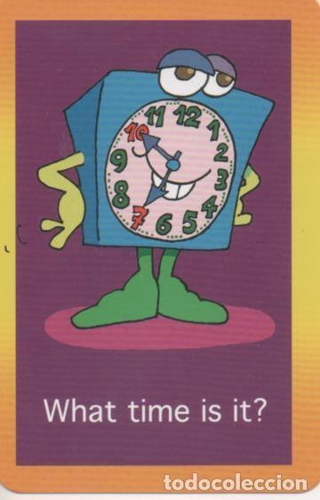 Coleccionismo deportivo: Cromo E001728: Cards. What time is it?. 9:35 - NULL