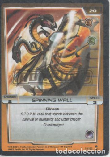 Sammelleidenschaft Sport: Cromo E001754: Trading Cards. Monsuno. Spinning Wall - NULL