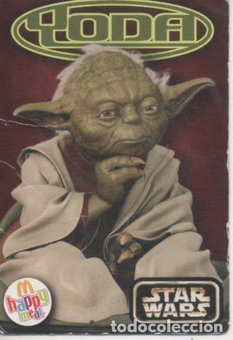 Sports collectibles: Cromo E001656: Cromo Star War. Yoda - NULL
