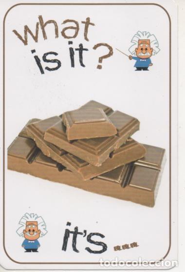 Sports collectibles: Cromo E001686: Cards. What is it?. Chocolate - NULL