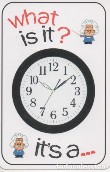Sports collectibles: Cromo E001697: Cards. What is it?. Clock - NULL