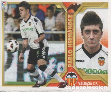 Sports collectibles: Cromo E001836: Trading Cards. Liga 2011-12, Pablo Hern&aacute;ndez. Valencia C.F. - NULL
