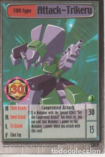 Sports collectibles: Cromo E001878:Trading Cards. Medabots. Attack-Trikeru - NULL
