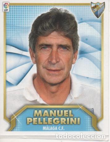 Sports collectibles: Cromo E001779: Trading Cards. Liga 2011-12 Entrenador Manuel Pellegrini. M&aacute;laga C.F - NULL