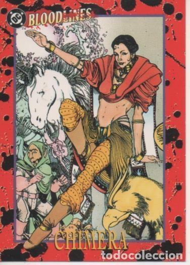 Colecionismo desportivo: Cromo E002206: Trading Cards: DC Bloodline n&ordm; 71. Chimera - Varios
