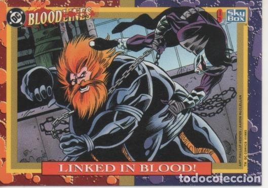 Sports collectibles: Cromo E002155: Trading Cards: DC Bloodline n&ordm; 9. Linked in Blood - Varios
