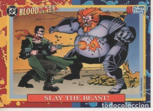 Sports collectibles: Cromo E002190: Trading Cards: DC Bloodline n&ordm; 46. Slay the Beast - Varios