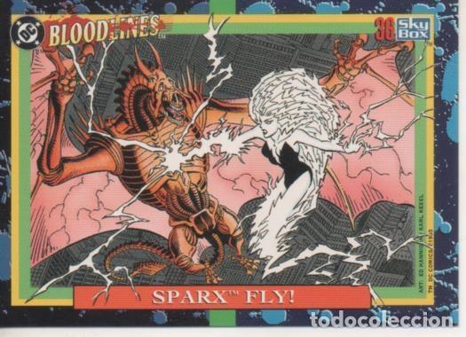Sports collectibles: Cromo E002180: Trading Cards: DC Bloodline n&ordm; 36. Sparx Fly - Varios