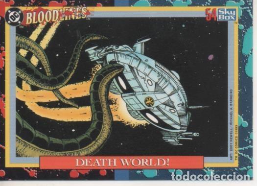 Sports collectibles: Cromo E002196: Trading Cards: DC Bloodline n&ordm; 54. Death World - Varios