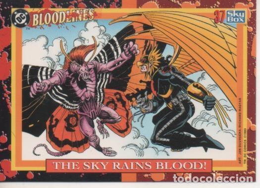 Sports collectibles: Cromo E002181: Trading Cards: DC Bloodline n&ordm; 37. The Sky Rains Blood - Varios