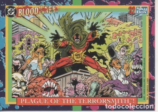 Sports collectibles: Cromo E002176: Trading Cards. DC Bloodline n&ordm; 32. Plague of the Terrorsmith - Varios