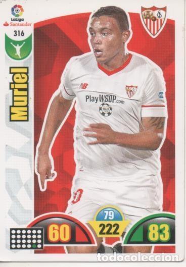 Sports collectibles: Cromo E002953: Trade Card Game Adrenalyn. Liga 2017-18, Muriel. Sevilla F.C. - LFP