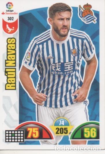 Sports collectibles: Cromo E002947: Trade Card Game Adrenalyn. Liga 2017-18, Ra&uacute;l Navas. Real Sociedad - LFP