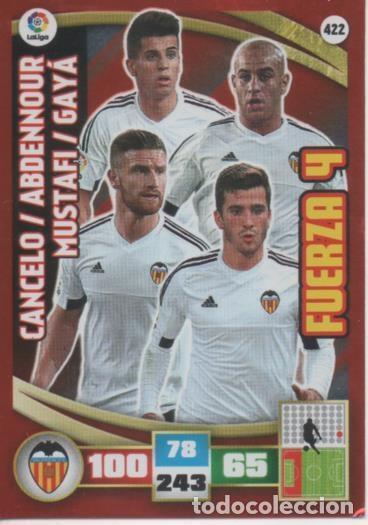 Sports collectibles: Cromo E002662: Trade Card Game Adrenalyn. Liga 2015-16, Fuerza 4. Valencia C.F. - LFP