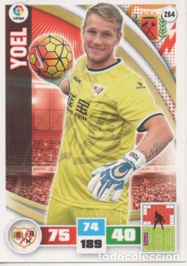 Sports collectibles: Cromo E002614: Trade Card Game Adrenalyn. Liga 2015-16, Yoel. Rayo Vallecano de Madrid - LFP