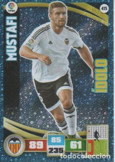 Coleccionismo deportivo: Cromo E002653: Trade Card Game Anredalyn. Liga 2015-16, Mustafi. Valencia. C.F. - LFP
