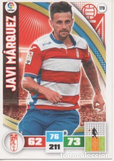 Collectionnisme sportif: Cromo E002587: Trade Card Game Adrenalyn. Liga 2015-16, Juan M&aacute;rquez. Granda Club de F&uacute;tbol - LFP