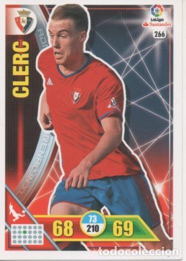 Collectionnisme sportif: Cromo E002751: Trade Card Game Adrenalyn. Liga 2016-17, Clerc. C.A. Osasuna - LFP