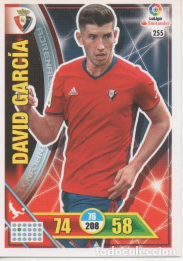 Collectionnisme sportif: Cromo E002746: Trade Card Game Adrenalyn. Liga 2016-17, David Garc&iacute;a. C.A. Osasuna - LFP