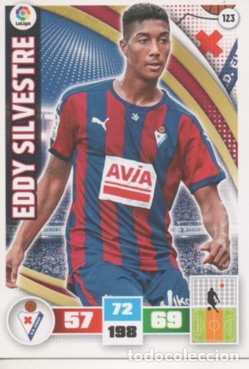 Collectionnisme sportif: Cromo E002578: Trade Card Game Adrenalyn. Liga 2015-16, Eddy Sivestre. S.D. Eibar - LFP