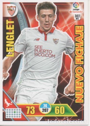 Collectionnisme sportif: Cromo E002761: Trade Card Game Adrenalyn. Liga 2016-17, Lenglet. Sevilla. F.C. - LFP