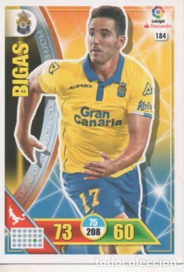 Collectionnisme sportif: Cromo E002711: Trade Card Game Adrenalyn. Liga 2016-17, Bigas. U.D. Las Palmas - LFP