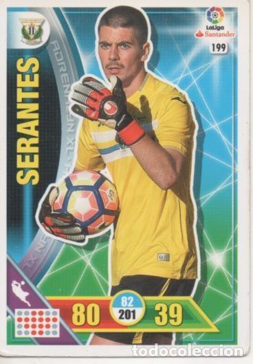 Sammelleidenschaft Sport: Cromo E002717: Trade Card Game Adrenalyn. Liga 2016-17, Serantes. C.D. Legan&eacute;s - LFP