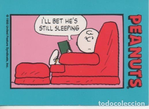 Sammelleidenschaft Sport: Cromo E003279: Trading Card. Peanuts Classics, n&ordm; 3 March 26, 1989 - M. Schulz